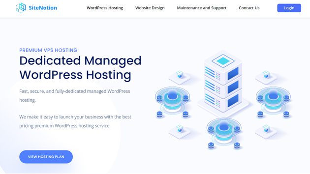 sitenotion wordpress hosting